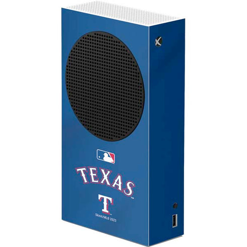 MLB Texas Rangers Alternate/Away Jersey Xbox Series S Console Skin